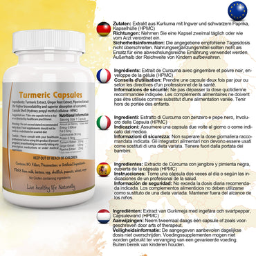 Turmeric with Ginger and Black pepper Capsule-1