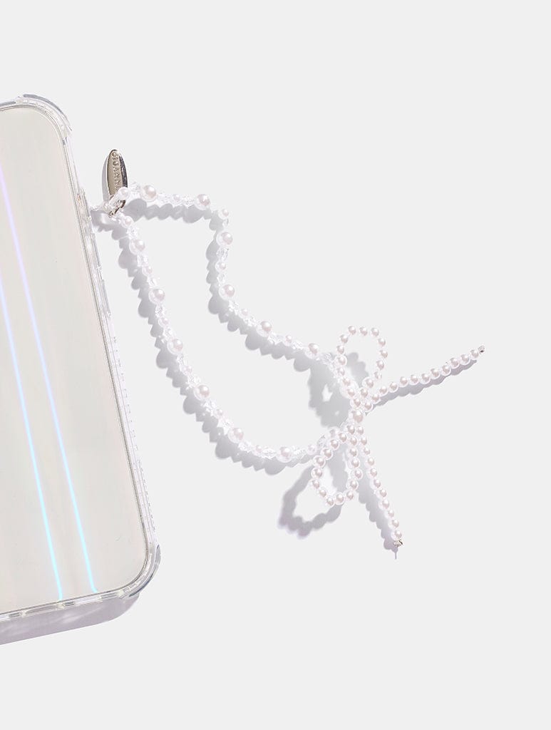 Bow Pearl Beaded Strap
