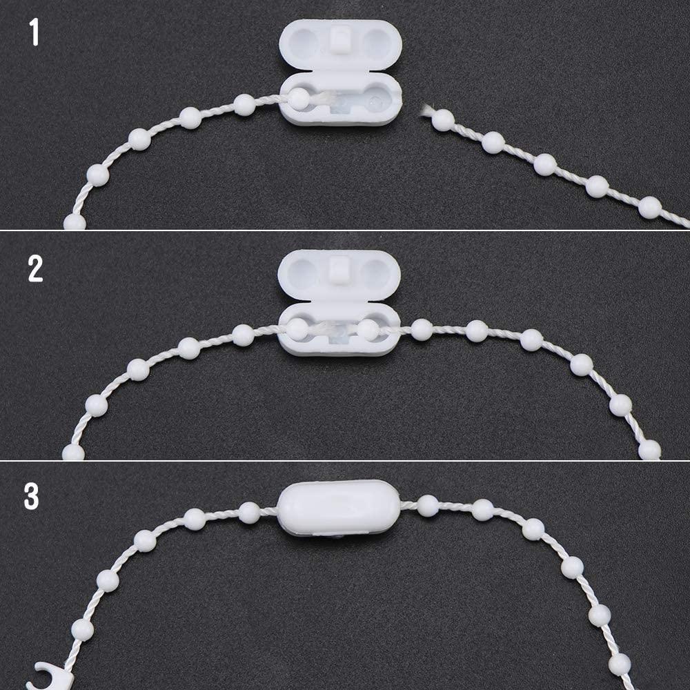 Blind Cord Connector - Chain Clips for Vertical Window Blinds (20 pack)