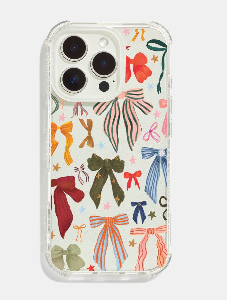 Kate Fox x Skinnydip Bows Shock iPhone Case