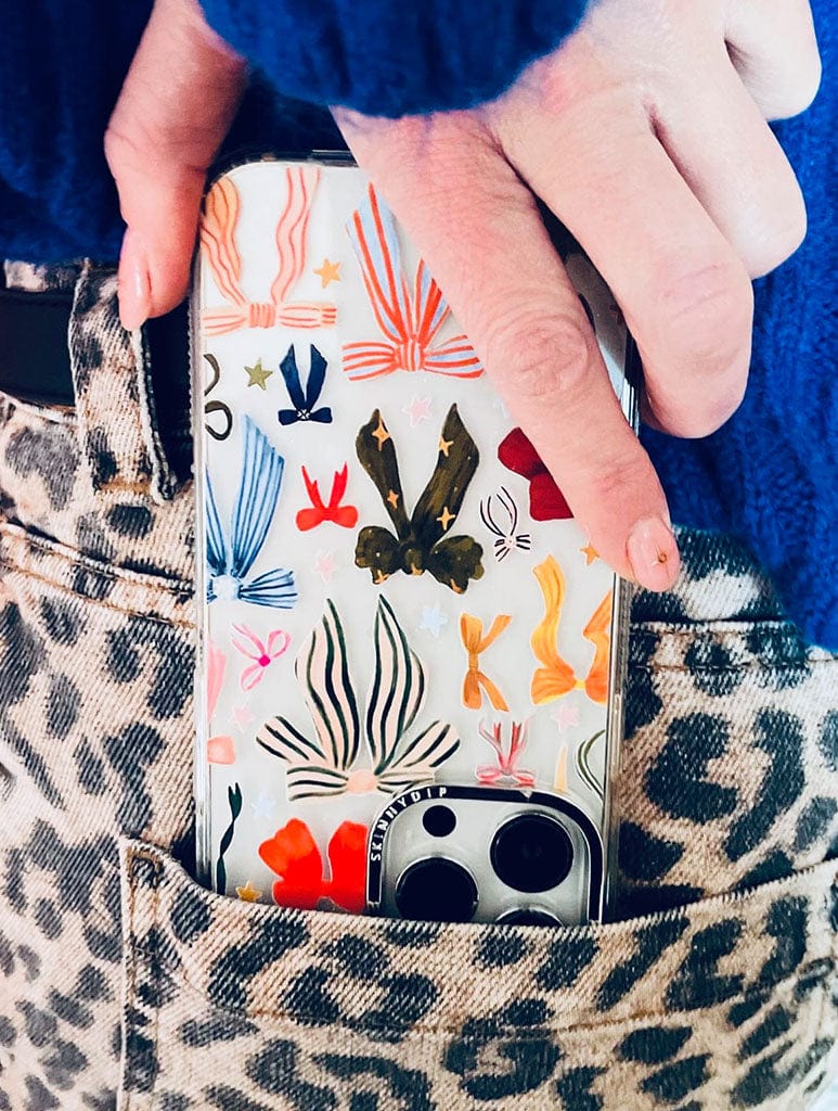 Kate Fox x Skinnydip Bows Shock iPhone Case