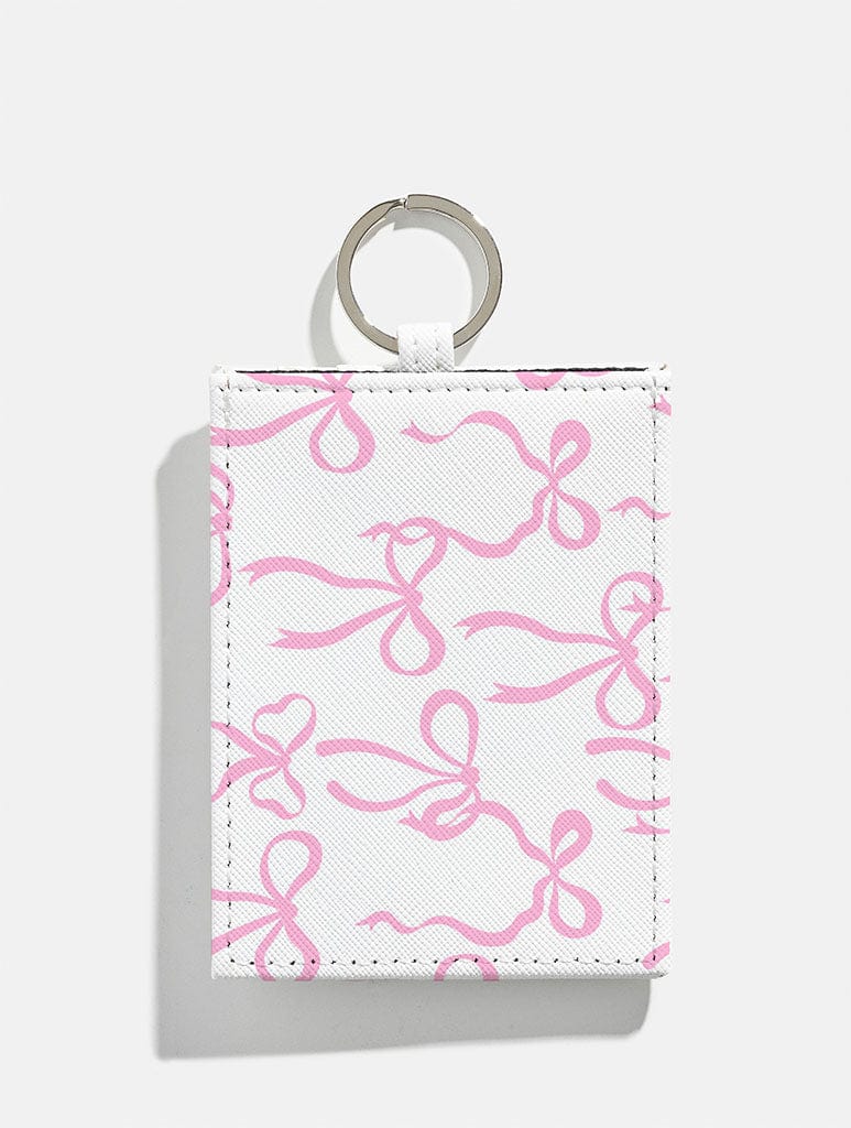 Pink Bows Card Holder