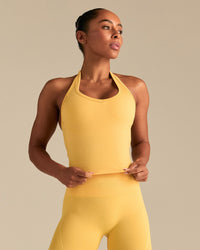 Define 2.0 Seamless Halter Tank | Mango