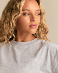 Comfort Oversized "10" Graphic T-Shirt | Grey Marl