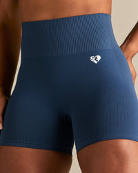 Power Seamless Shorts | Blueberry