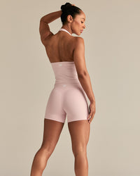 Essential Halter Tank | Ballet Pink
