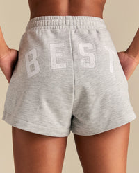 Comfort Lightweight "Best" Shorts | Grey Marl