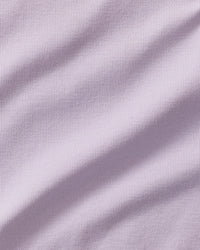 Motion Seamless Open Back Short Sleeve Crop Top | Cool Lilac
