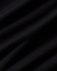 Smooth Contour Midi Square Neck Tank | Black