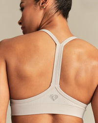 Define 2.0 Seamless Racer Back Bra | Stone