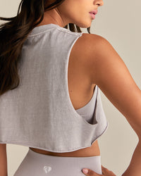 Comfort Drop Armhole Tank | Vintage Steel Grey