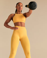 Define 2.0 Seamless High Neck Backless Bra | Mango