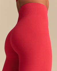 Power Seamless Leggings | Spicy Red