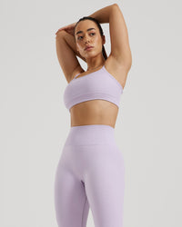 Motion Seamless Straight Neck Bra | Cool Lilac