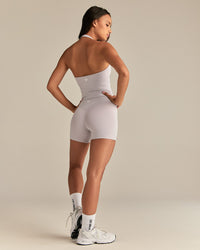 Essential Halter Tank | Steel Grey