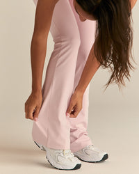 Essential Flared Leggings | Ballet Pink