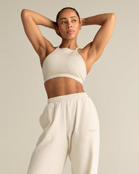 Motion Seamless Racer Front Bra | Off White