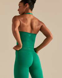 Define 2.0 Seamless Halter Tank | Amazonia Green