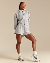 Comfort Lightweight "Best" Shorts | Grey Marl