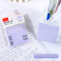 Sparkly Transparent Sticky Notes