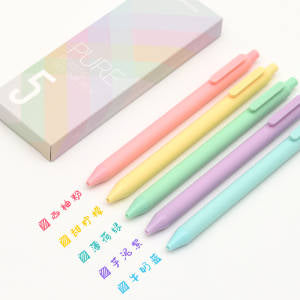 Coloured Retractable Gel Pens