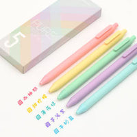 Coloured Retractable Gel Pens