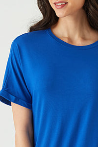 Cobalt Pocket Detail T-Shirt Dress