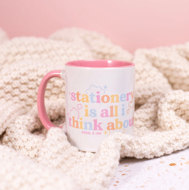 Stationery Is All I Think About Mug