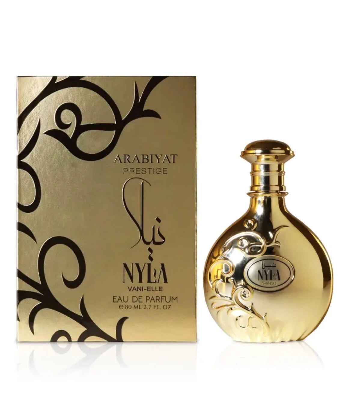 Nyla Vani-Elle Vanielle EDP Perfume Arabiyat Prestige by My Perfumes Eue De Parfum 80ml Vanilla - Vanilla, Creamy Note