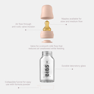 BIBS Baby Glass Bottle Complete Set