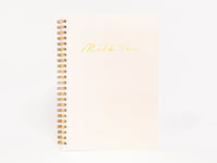 Tea A5 Softcover Spiral Bound Notebook