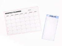 Monthly Desk Planner
