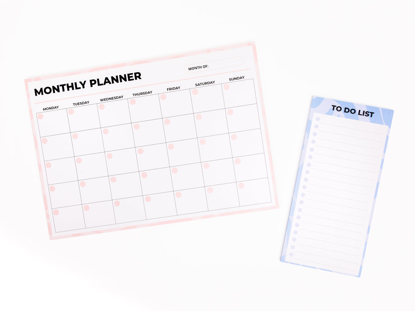 To Do List Desk Planner