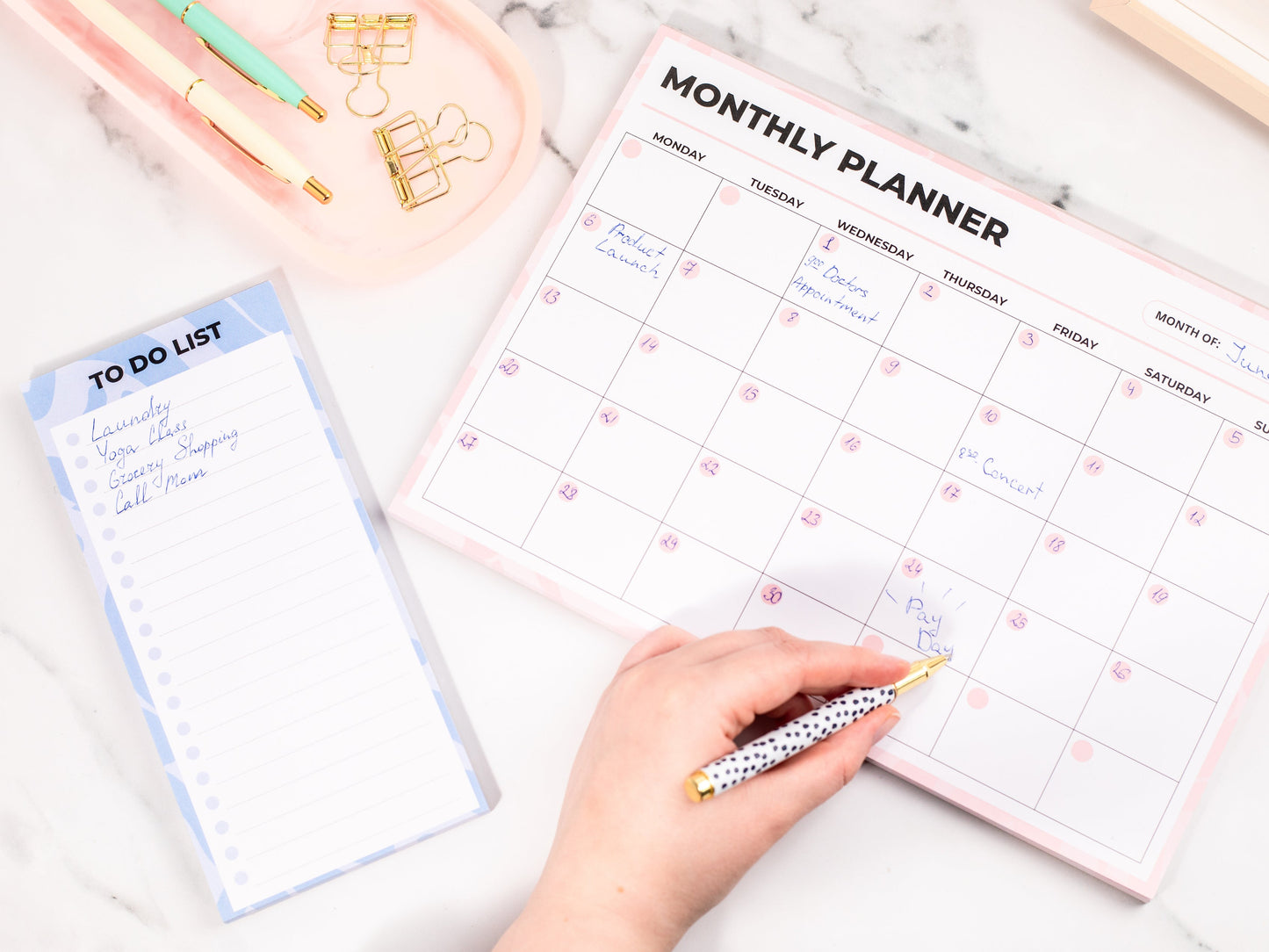 To Do List Desk Planner