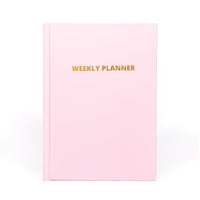Weekly Undated Pink A5 Planner
