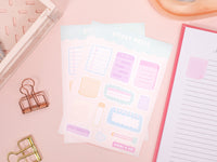 Sticky Notes Sticker Sheet