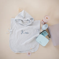 JBØRN Summer Gift Box | Hooded Poncho + Water Bottle + Snack Box