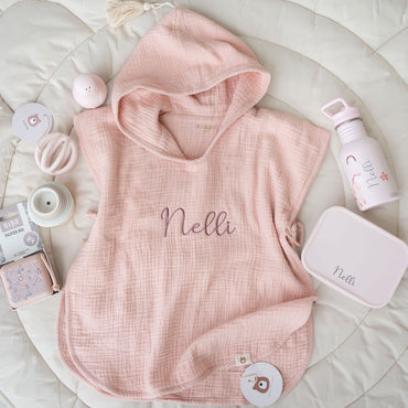 JBØRN Summer Gift Box | Hooded Poncho + Water Bottle + Snack Box