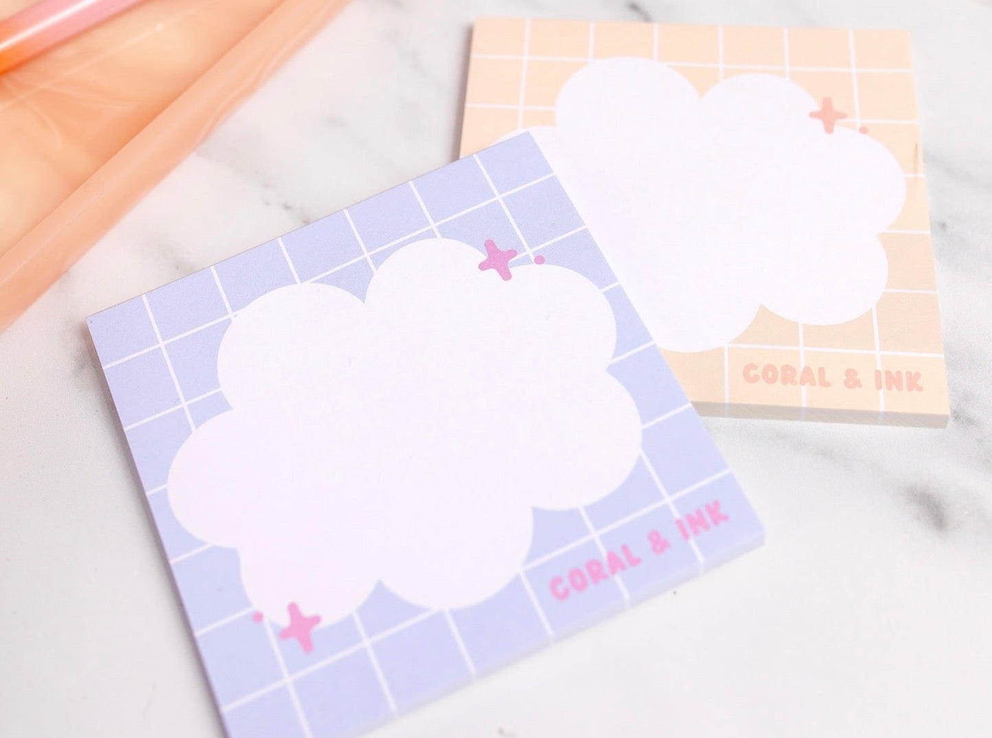Puffy Cloud Memo Pads