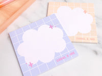 Puffy Cloud Memo Pads