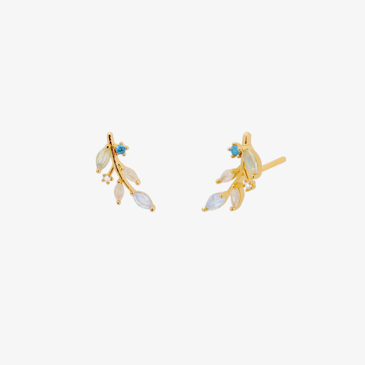 Moonstone vine earrings-0
