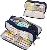 Multi-compartment pencil case