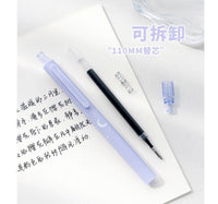 Set Of Floral Gel Pens