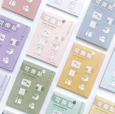 Tearable Sticky Notes