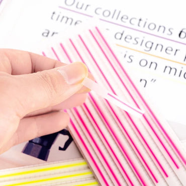 Highlighter Sticky Notes Strips