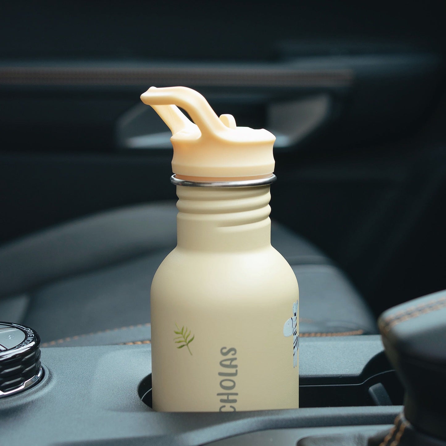 JBØRN Personalised Stainless Steel Kids Water Bottle