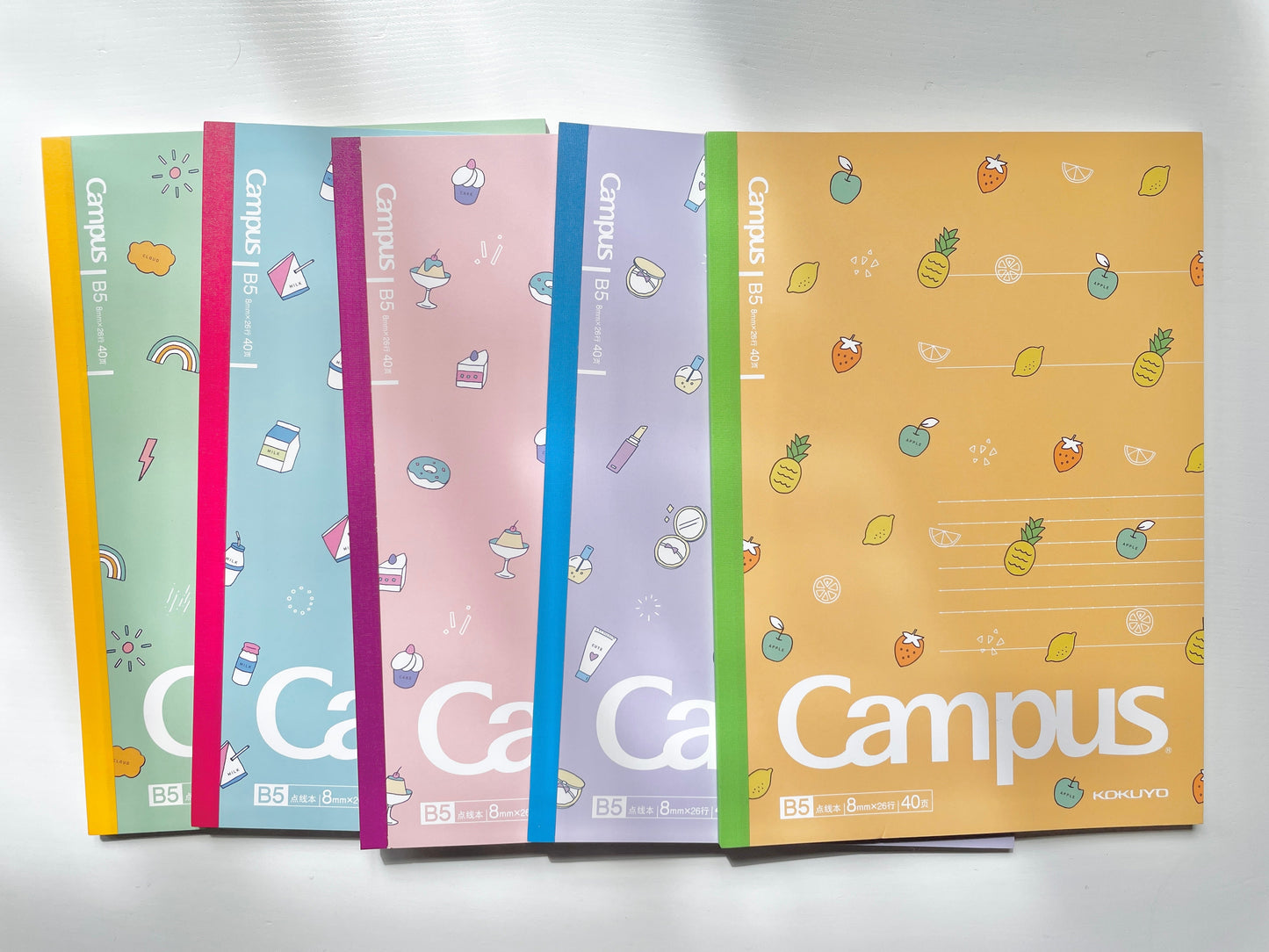 Campus B5 Doodles Notebook