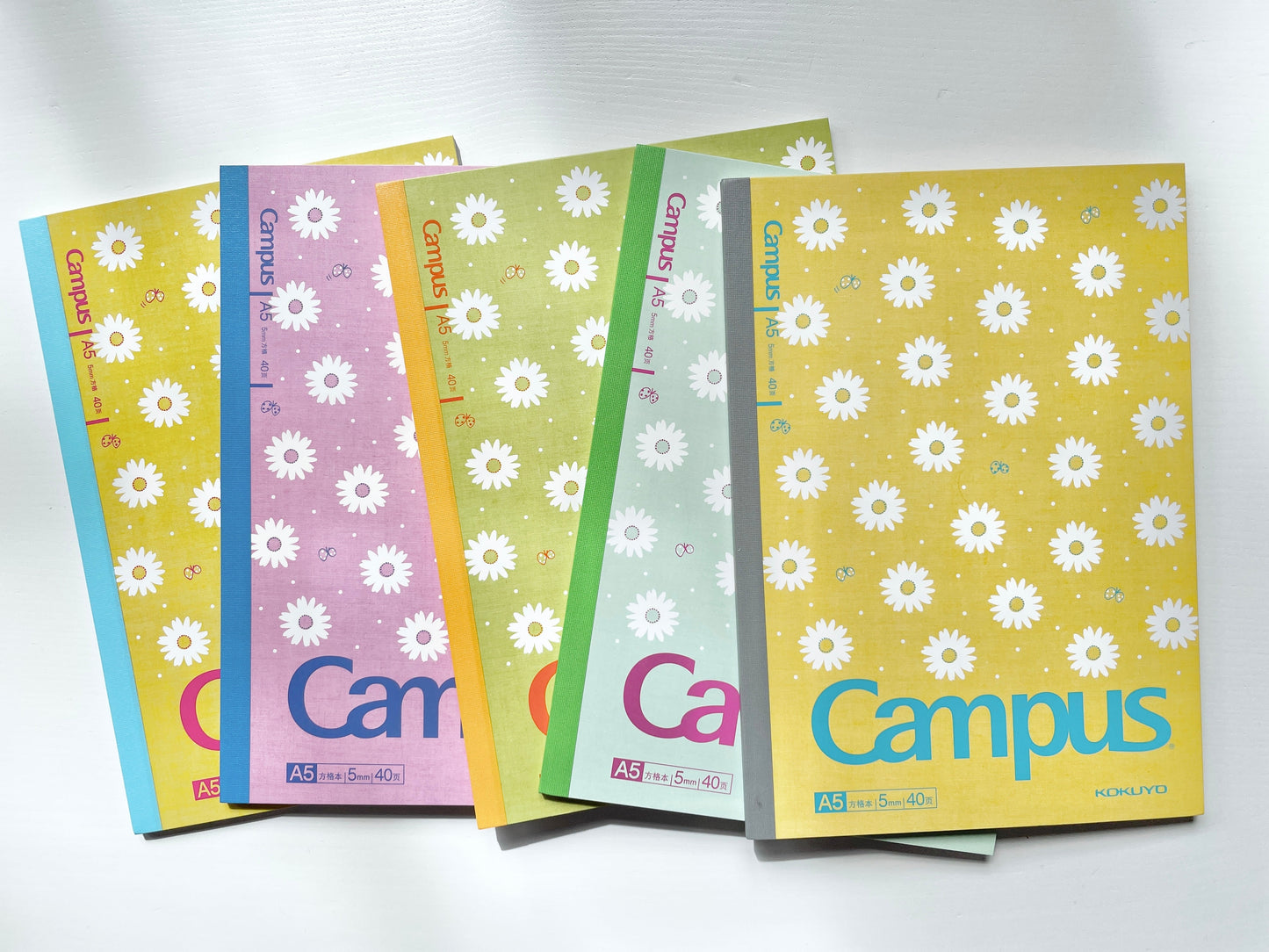 Campus A5 Daisy Notebook