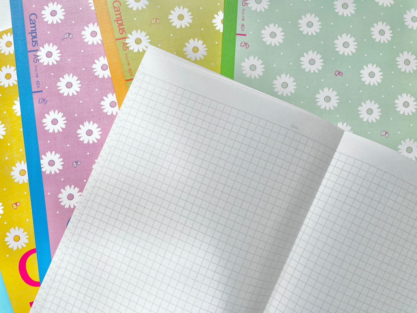 Campus A5 Daisy Notebook