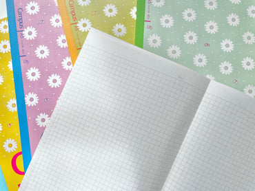 Campus A5 Daisy Notebook